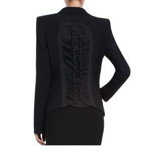 BCBGMAXAZARIA Black Blazer with Cut Outs in Small